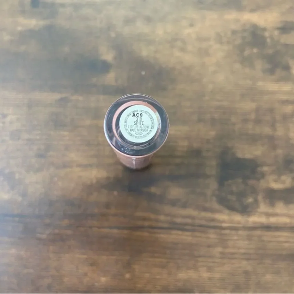 Mac Lipglass High shine Lip Glass Spite Muted Plum Taupe Brown NEW 3.1ml .10floz